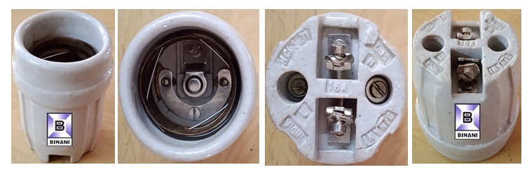 Lamp Holder BINANI Model No. HCM 1501